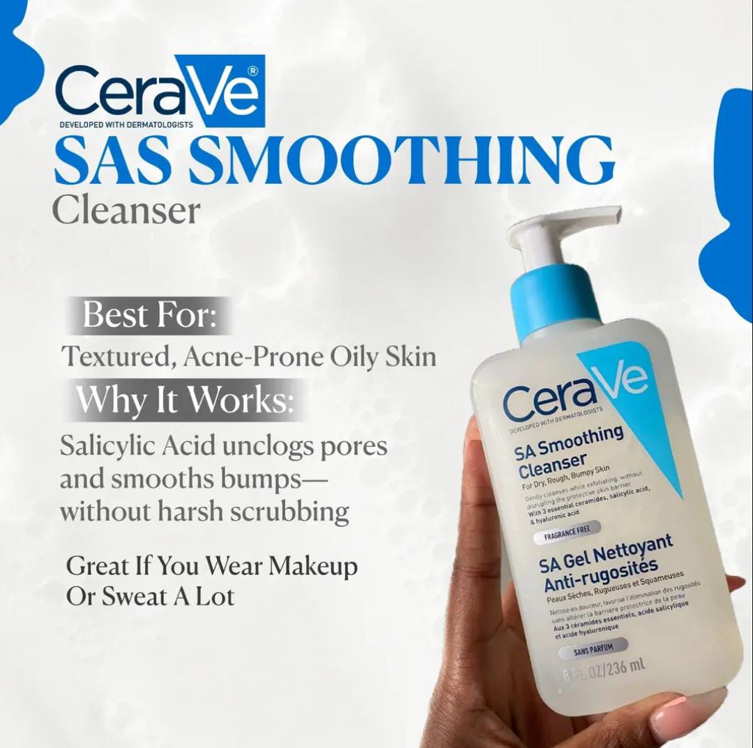 CeraVe SA Smoothing Cleanser