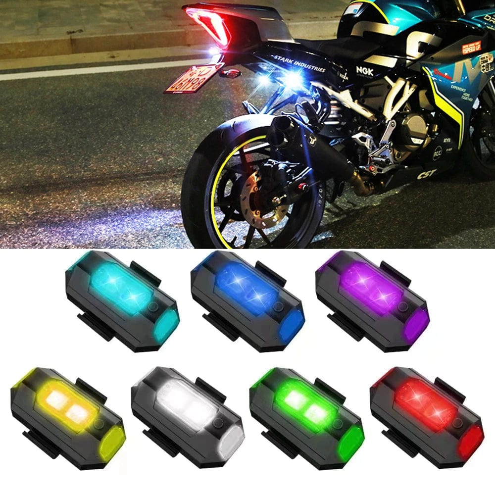 4 pcs New Universal USB Aircraft Light
