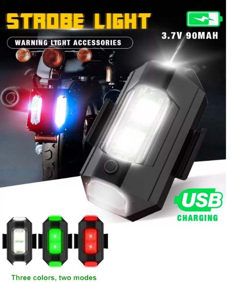 4 pcs New Universal USB Aircraft Light