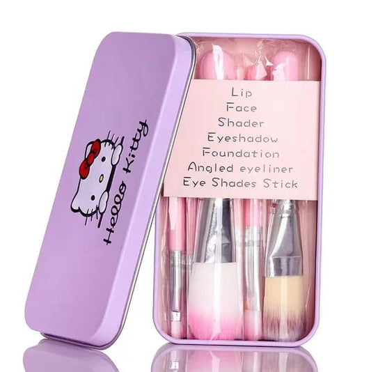 Hello Kitty Makeup Brush Set(7pcs)
