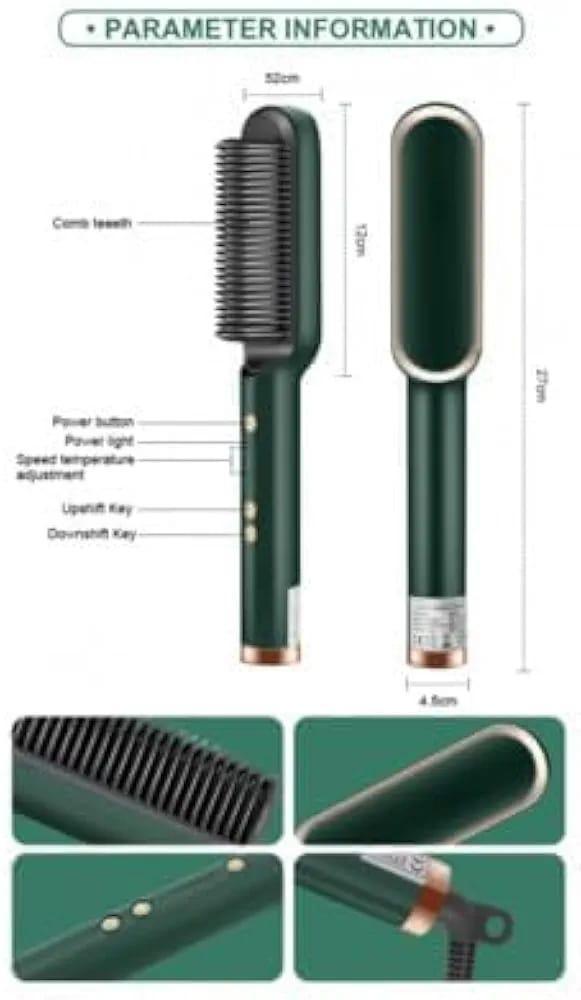 Fast drying hair dryer brush
