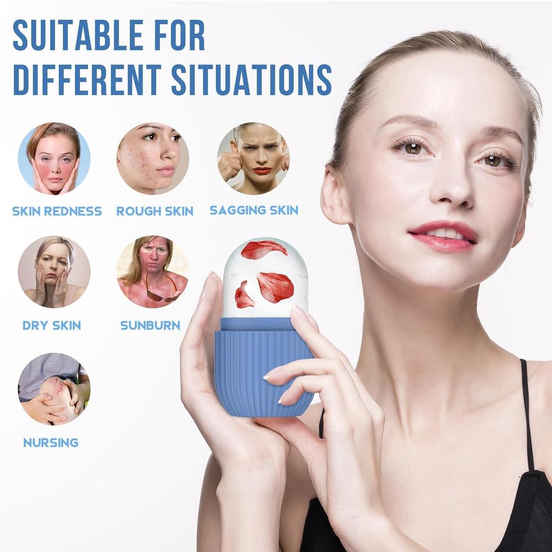 Hydrating ice roller