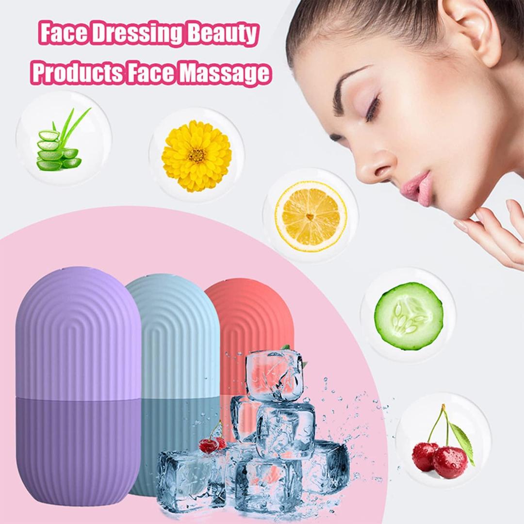 Hydrating ice roller