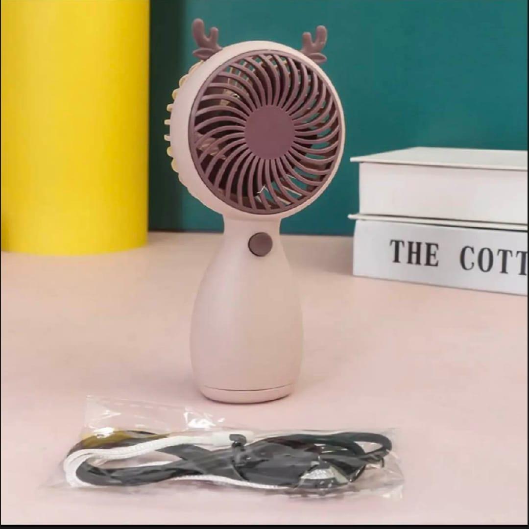 Rechargeable mini fan