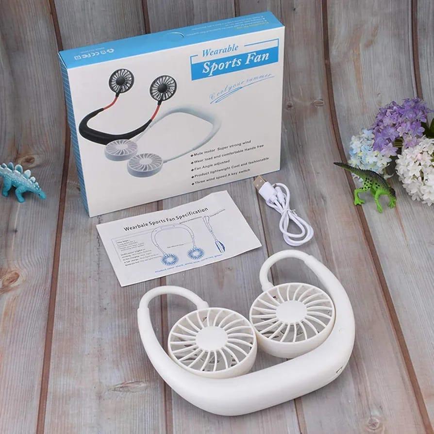 Adjustable neck fan