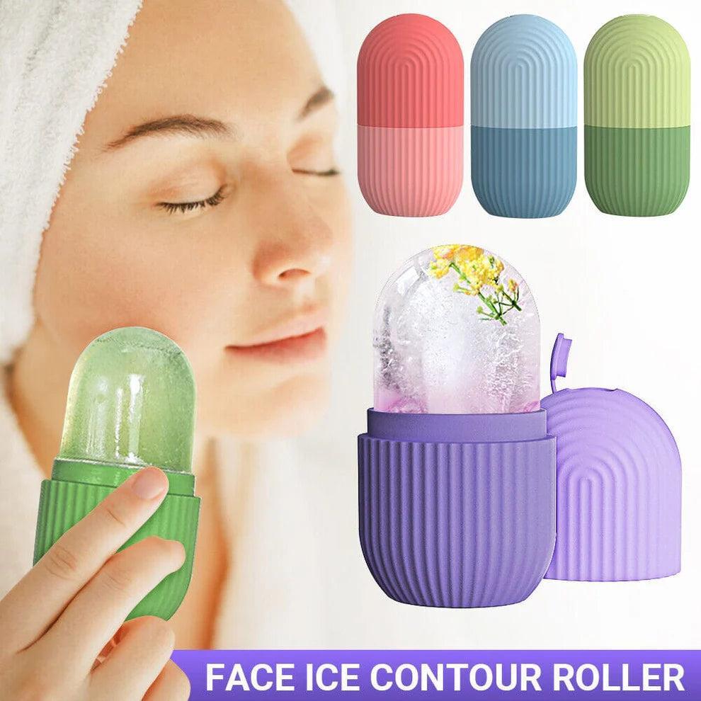 Hydrating ice roller