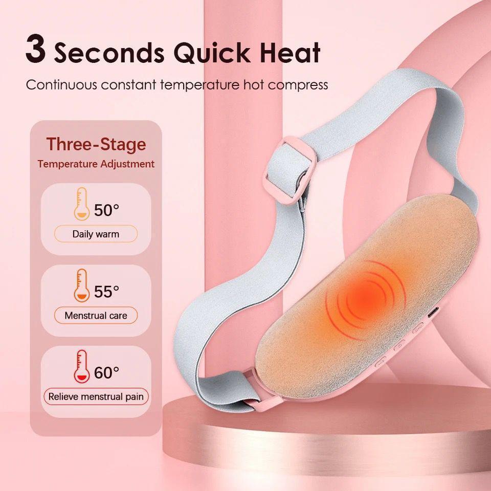 Heating belt for periods cramp