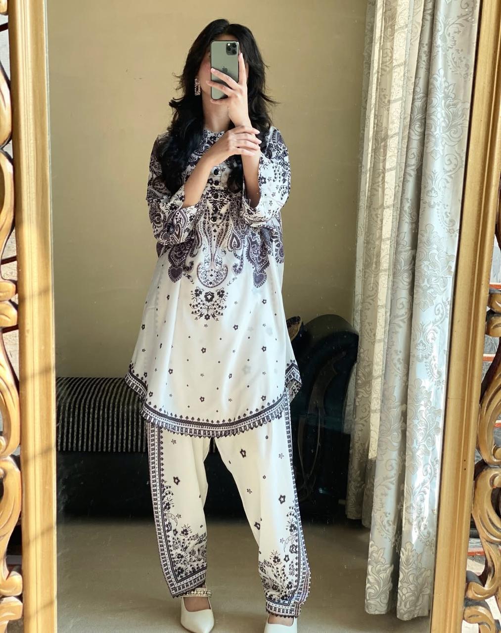 2 PC  STITCHED CO_ORD SET