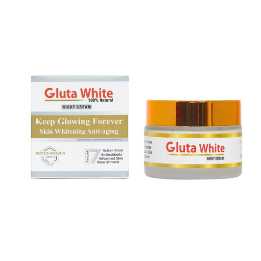 Gluta White Extreme Stronge Light up And Anti-Aging Night Cream