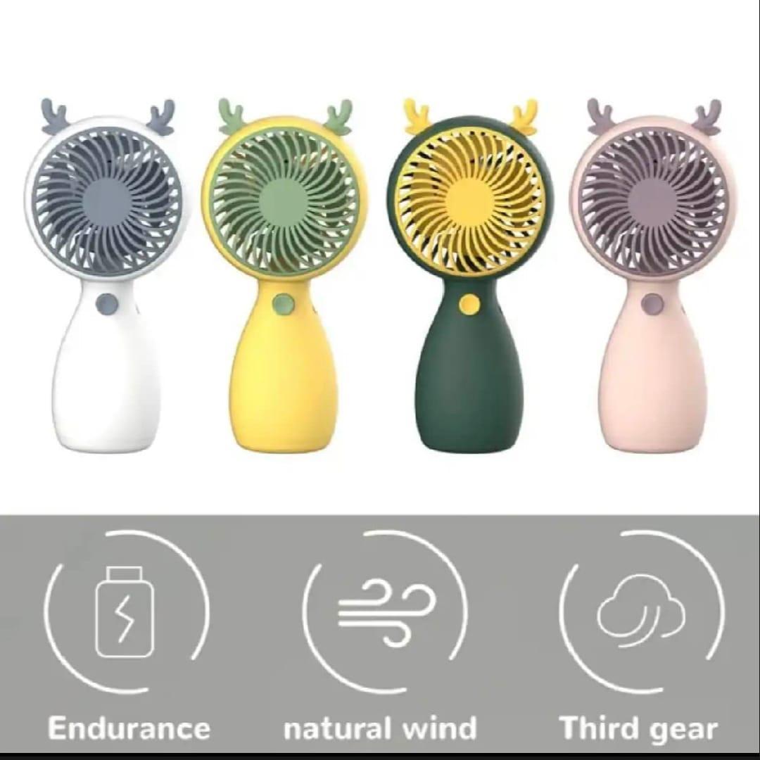 Rechargeable mini fan