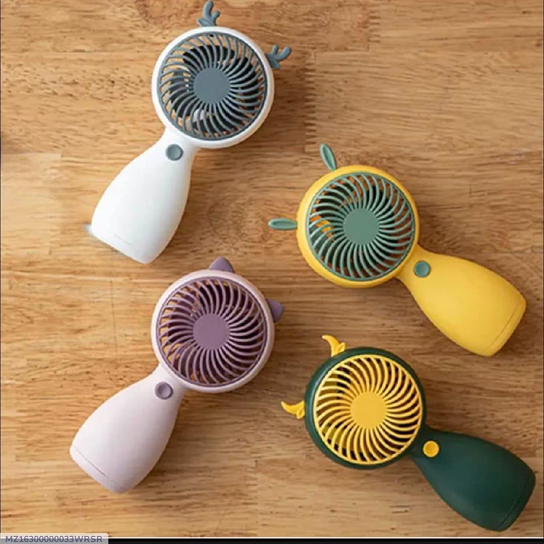 Rechargeable mini fan